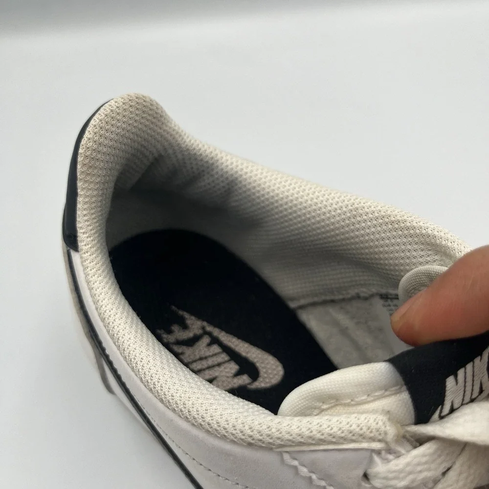 2018 Nike Cortez Retro Classic White Black Shoes Women's Sz 8.5 (807471-101)